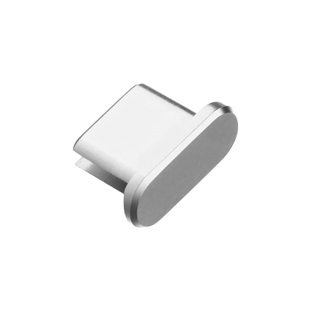 Metal Anti Dust Charger Dock Plug Micro/Type C/IOS Charging Port Stopper Cap Cover for iPhone 13 Pro Max Samsung Galaxy S22
