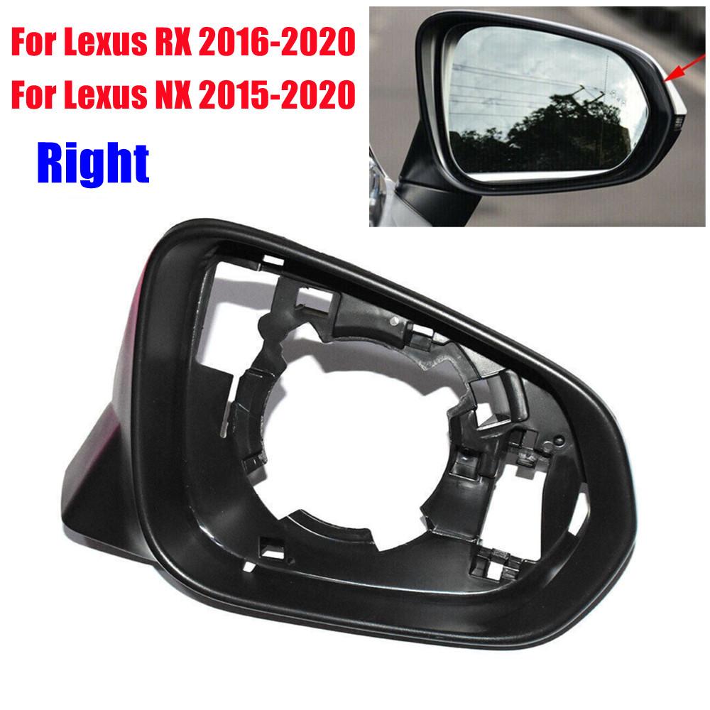 LHD Для Lexus RX RX350 2016- NX 2015- ABS Рамка Корпус Держатель Крышка Зеркала Заднего Вида Бокового Зеркала Внешняя Накладка Запасные Части Right