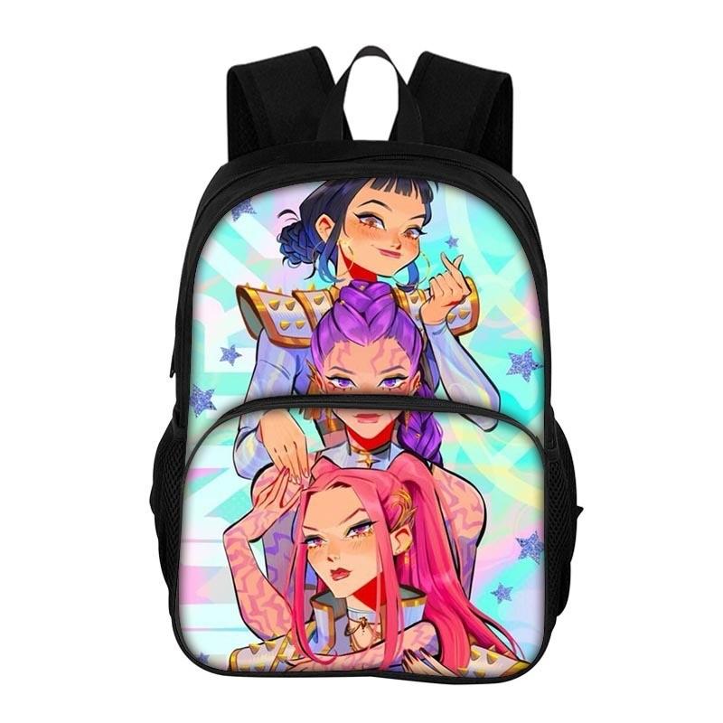 Hunter Witch Group Kpop Backpack With Breathable Polyester Durable Material For School Students