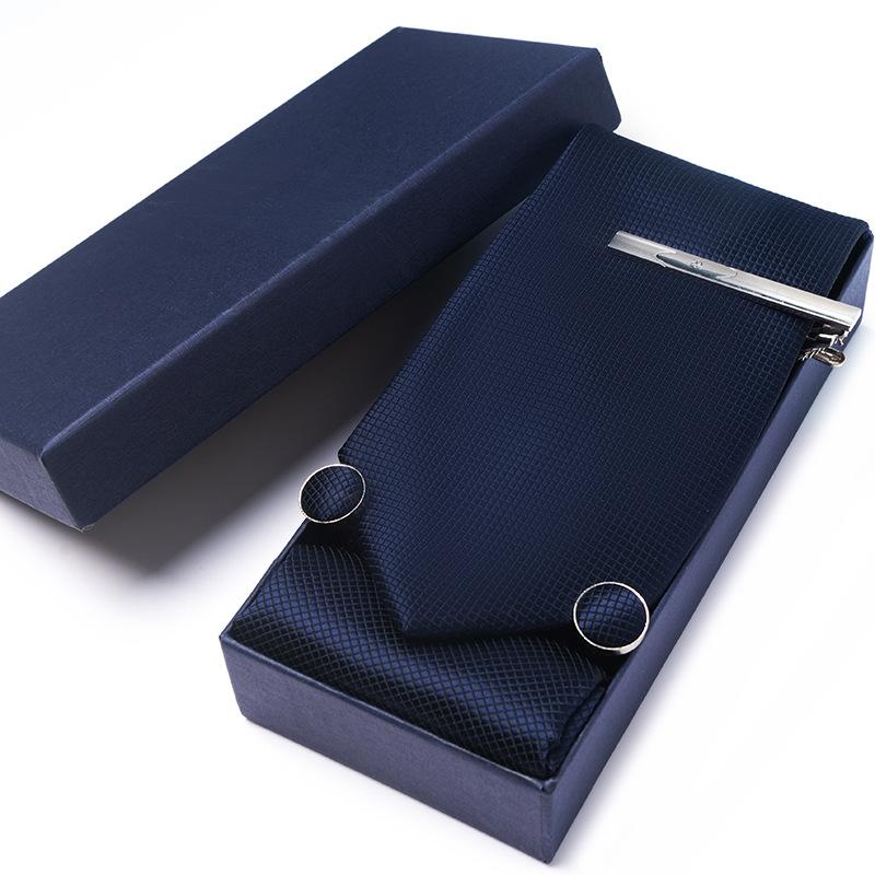 Autumn Tie Five-Piece Tie Set Solid Color