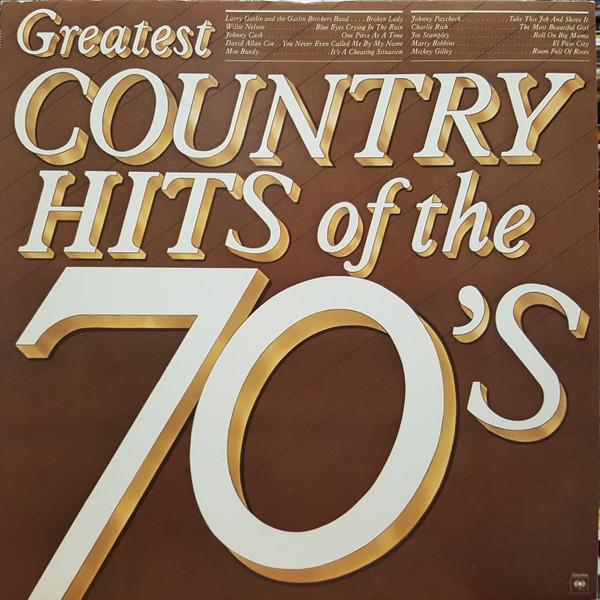 

LP Record VARIOUS Greatest Country Hits Of The 70s JC36549 COLUMBIA 1980 US CountryFolk Used