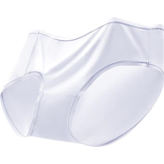 Original [80 Modal] Women's Underwear, Seamless Antibacterial Triangle Panties, Breathable Summer Style, 3 Pieces, XL