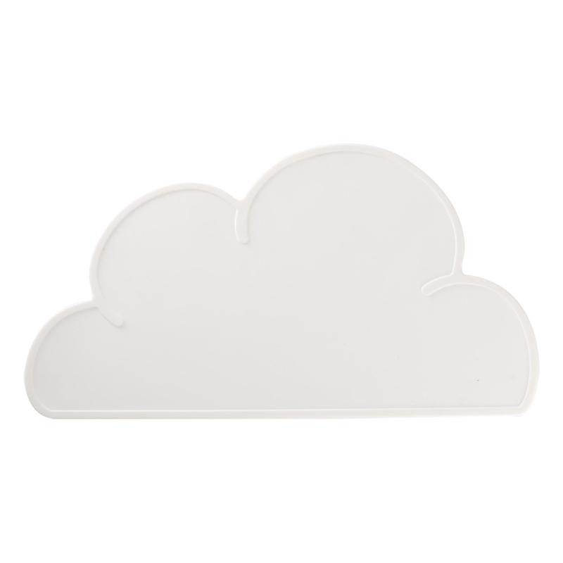 Cloud Shape Silicone Table Pad Placemat Food Grade Kid Plate Mat Waterproof Heat Insulation Mat Kitchen Gadget Easy Cleaning Mat