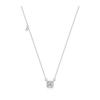 Summer Sparkling Zirconia Necklace – Elegant Clavicle Chain with Light Luxury Design, Sweet and Versatile for Women