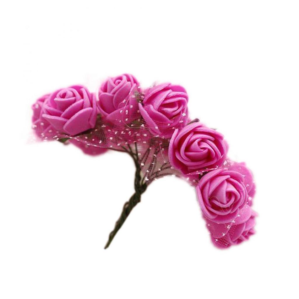 Foam Artificial Wrist Flower Fake Bouquet Wedding Party Decoration ADM
