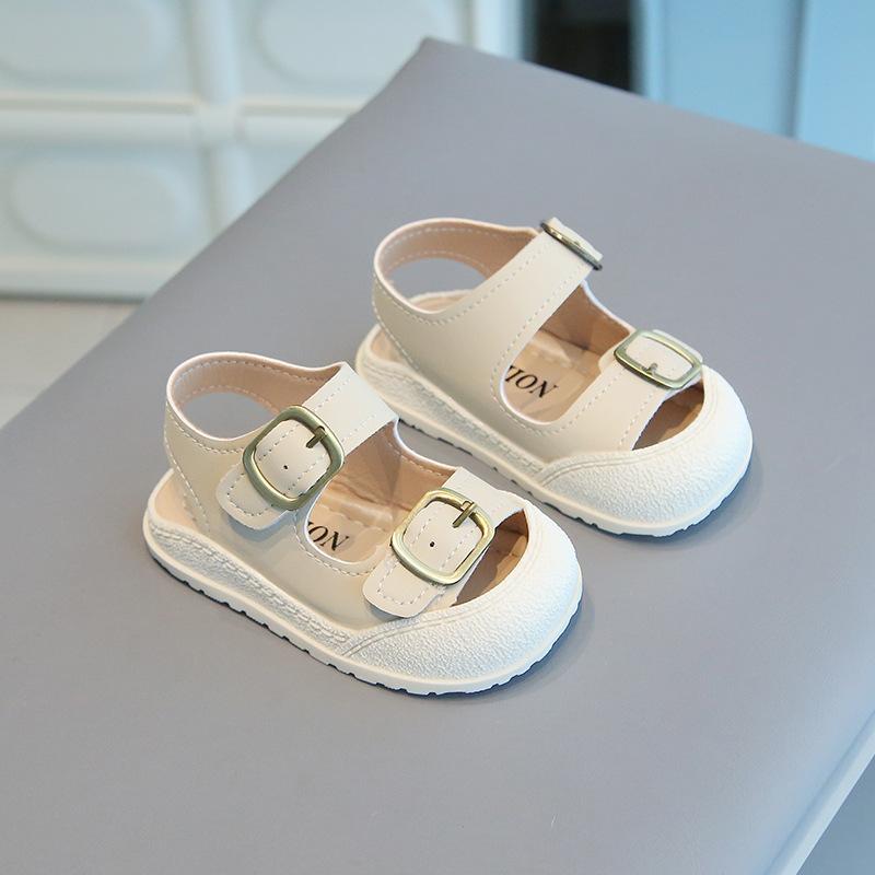 

port Sandal for Children Summer Toddler Shoes Soft-soled Non-slip Student Beach Sandals for Kids Boys Girls 25