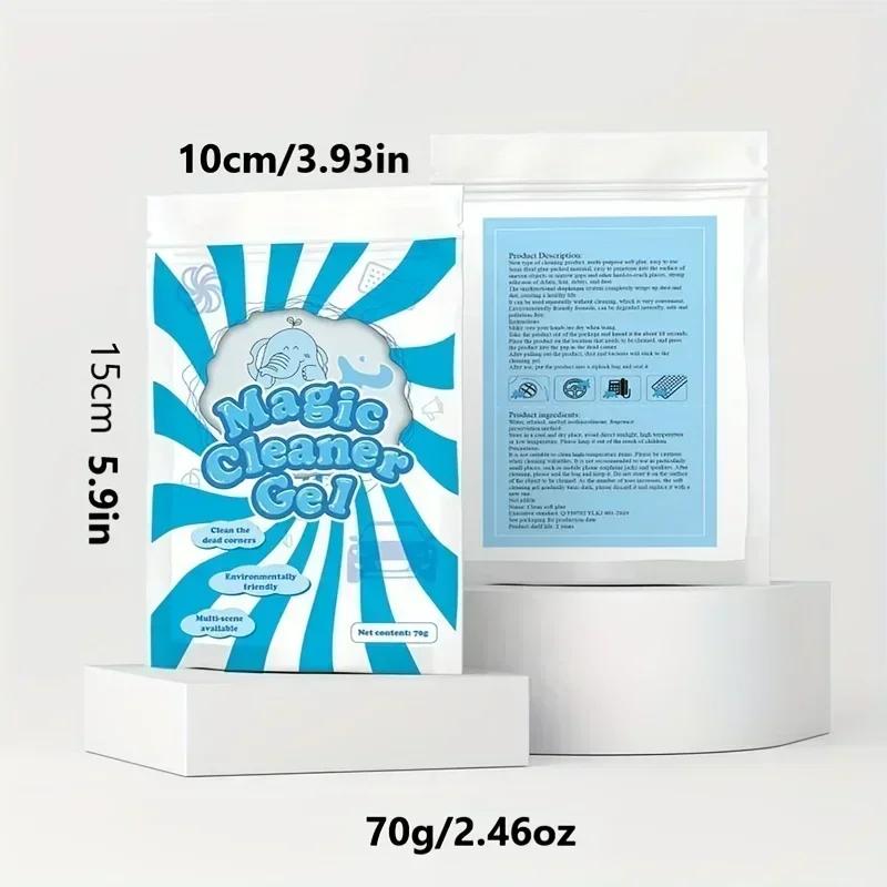 Reusable Magic Air Outlet Dust Soft Mud: 2pcs RV Super Clean Slime Dust Cleaner - Universal Gel Dust Slime Cleaner For Car Vents