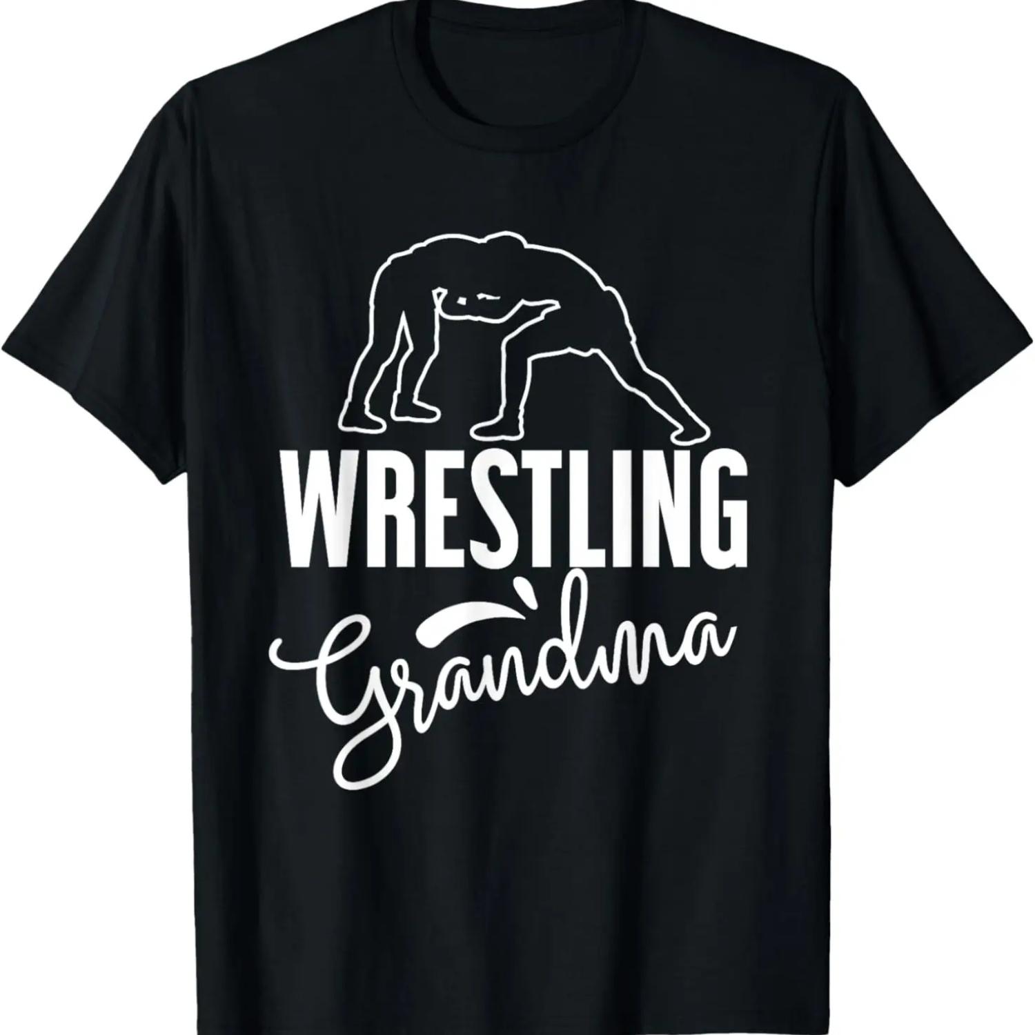 

Wrestling Grandma for Wrestling Grandmother T-Shirt XXXXXL чорний