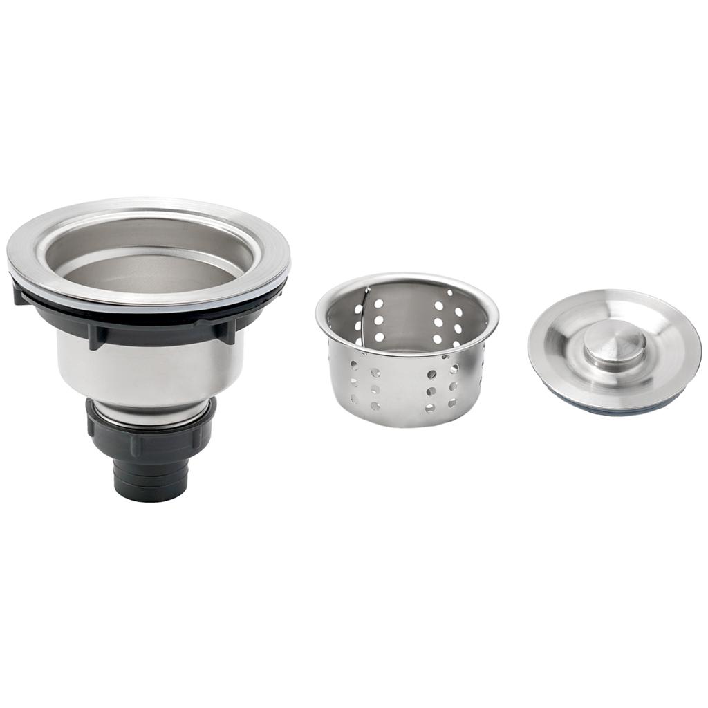 Sink Drain Strainer Sink Waste Strainer Modern Design Easy To Remove Long Using Life Silver High Quality Brand New