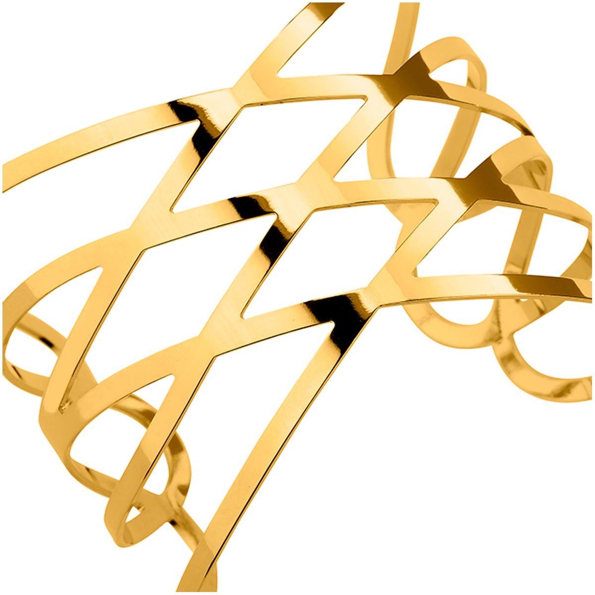 

Altesse [N0665] - Позолоченный браслет Клеопатра