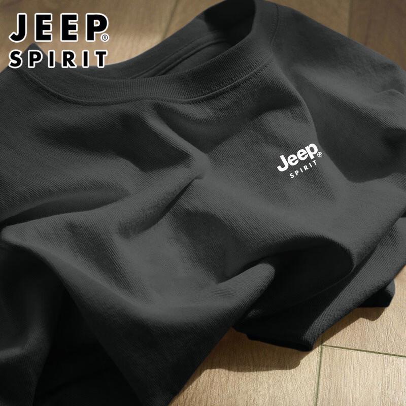 JEEP SPIRIT Men s Pure Cotton Short Sleeve T-Shirt 2XL