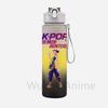 Anime K-Pop Demon Hunters Character Water Cup Large Capacity Outdoor Portable Rope Drinking Bottle Gift for Boys and Girls