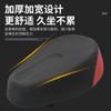 Electric Bike Saddle Universal Scooter Seat Extra Large Thickened With 4 Springs PU Leather E-Bike