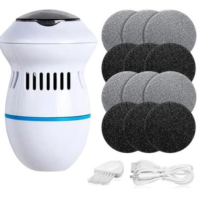 Smerigliatrice Elettrica per Piedi Lima per Piedi Regolabile Rimozione Pelle Morta USB Elettronica Adsorbimento a Vuoto Smerigliatrice per Piedi per Raspe Strumenti per Pedicure