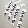 3D ABS Car Letters Logo G350 G350d G500 Sticker Rear Trunk Badge Emblem Decals For Mencedes Menz G350 G500 W463 Auto Accessories