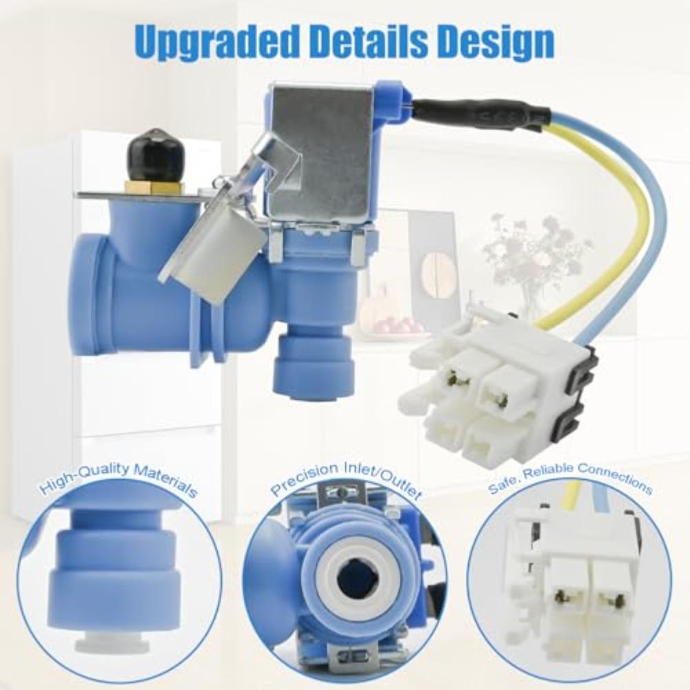1 Stück 5220JB2010 Kühlschrank Wassereinlassventil Ersatz für den Austausch von Kühlschrank Einlassventil Zubehör Montageteile