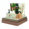 Sankei Studio Ghibli Mini Kiki's Delivery Service Jiji en Kittens Papier Ambacht MP07-94