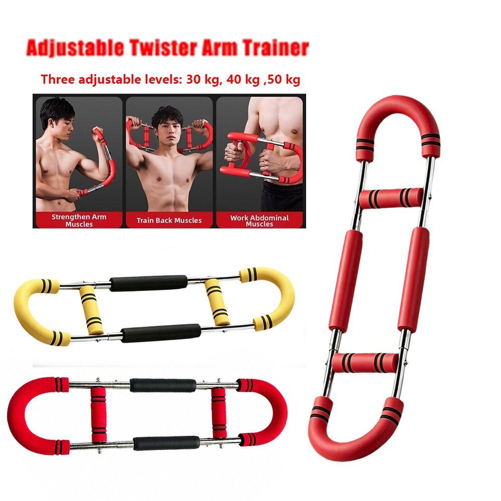 3 Adjustable Levels U-shaped Arm Exerciser Multi-Function Chest Expander Fitness Equipment