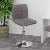 Day and Night - Day and Night Taupe Grey Fabric Swivel Kitchen Stool