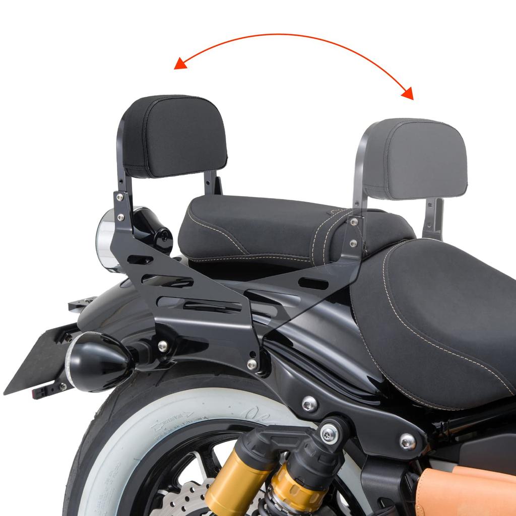 Daytona Dedicated Reversible Backrest for Rider and Part Number 97527 BOLT/R-SPEC (2014-2021) Pair,