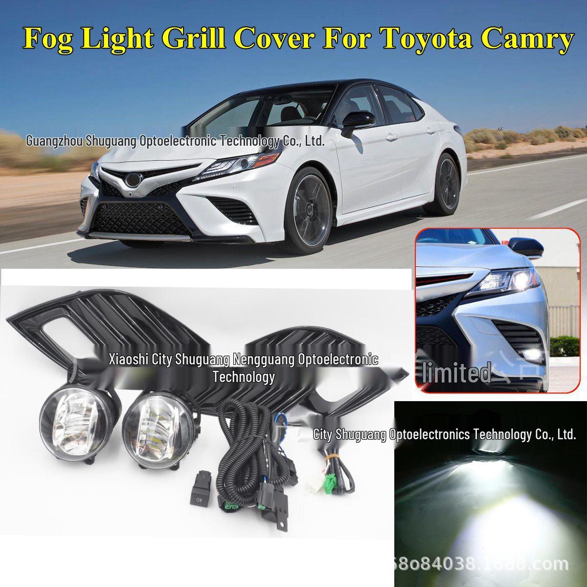 

LED Fog & Daytime Running Lights Kit for 2019-2020 Toyota Camry 11