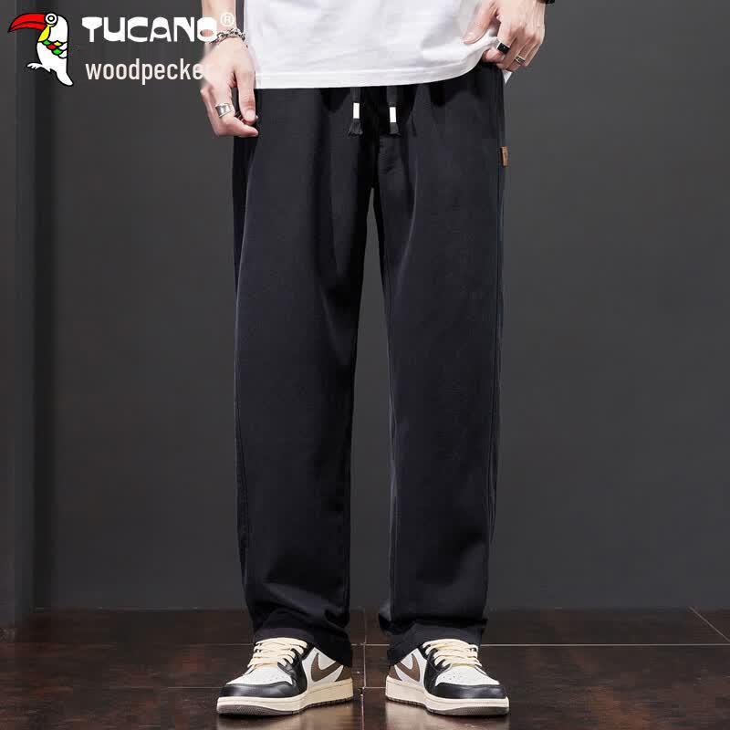 Tucano Men's Casual Straight-Leg Workwear Pants