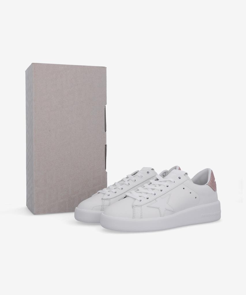 GOLDEN GOOSE Pure Star Moonlight Star Sneakers - Optic White / Gwf00197F00651212108