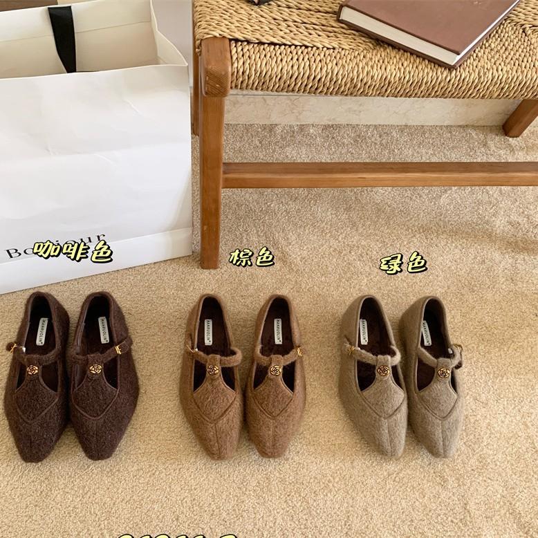 French low-heeled gray single shoes with skirt evening shoes women's shoes 2025 early autumn square head Mary Jane