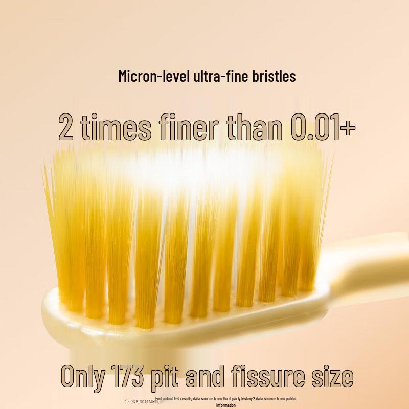 Ebisu 65-Hole Wide Head Soft Toothbrush Pro+ Gum Care (4-Pack)