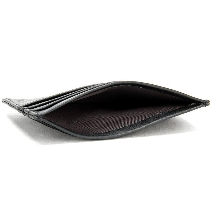Men's Real Pickup Bag Women's Simple Credit Card Holder Multiple Slots Top Layer Cow Cover Thin Design