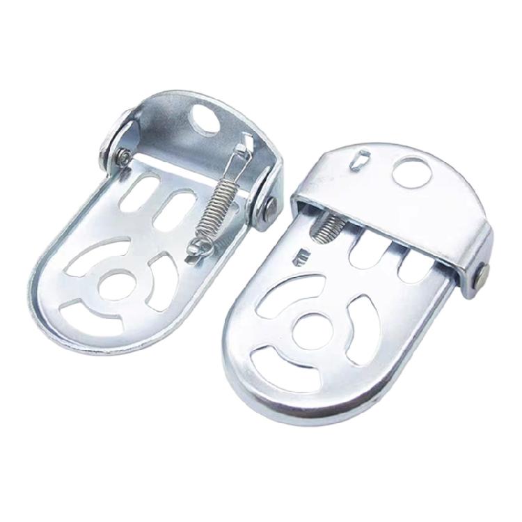 2pcs Light Weight Bike Pedals Ergonomic Shape Nonslip Bike Foot Pegs Rear Pedal Suitable for Various Terrains