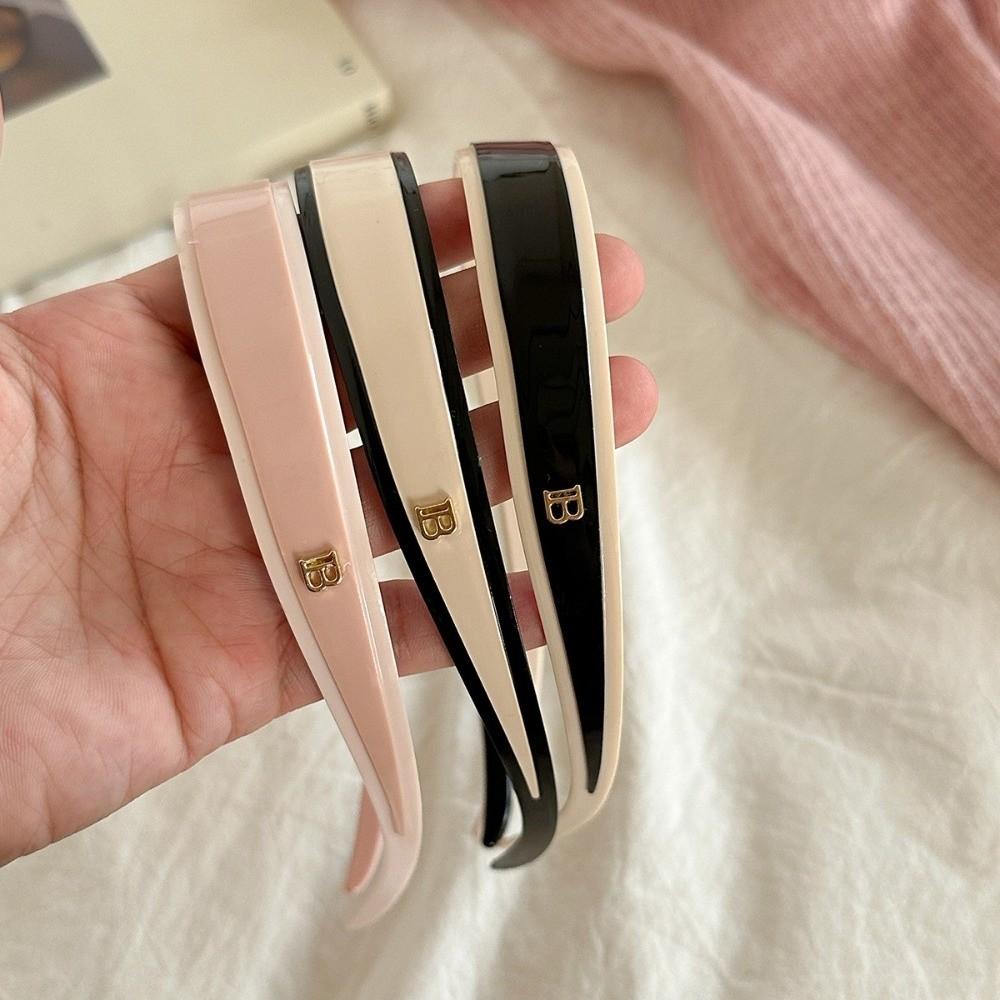 New Plastic Non-Slip Hair Ties Frame Shape Anti-Slip Hair Hoop Hair Clamps Hair Accessories