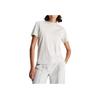 Calvin Klein Relaxed Micro Logo T-Shirt Women Tops White K20K206967-PP4
