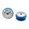 Suction Mounted Shower Clock for Bathroom Mirror, Round Clock Face with Bold Numerals for Sink Side Placement for Family Use
