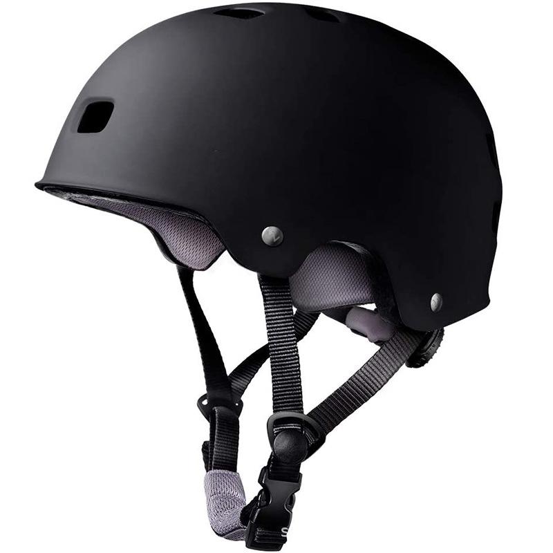Skateboard Helmet Adults Adjustable Cycling Helmet Kid Sturdy Ventilation Multi-Sport Scooter Ice Skating Rollerblading Teenager