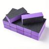 Purple Nail Buffer Block for Polishing and Shaping Nails