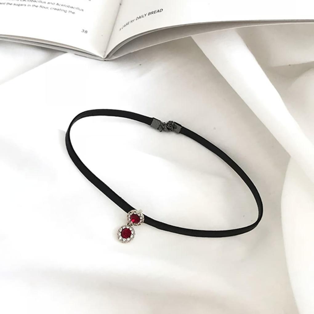 Damen Choker Halskette Mehrlagige Basic Anhänger Halskette