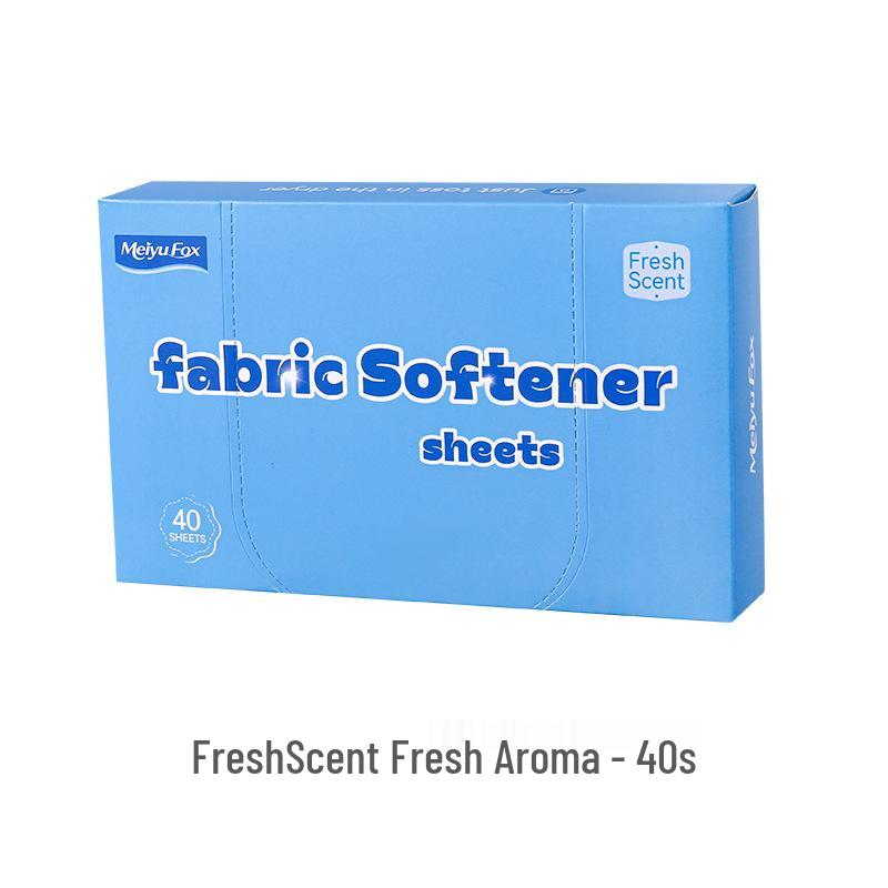 Scented Dryer Sheets for Odor and Static Removal