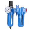 Filter Regulator and Lubricator High Hardness Zinc Alloy 2 Stage Air Compressor Water Separator Air Filter 1 4in NPT