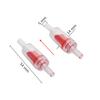 Durable 10Pcs Plastic Aquarium Non Return One Way Check Valve Air Pump CO2 System Fish Tank Increasing Oxygen Pump Accessories