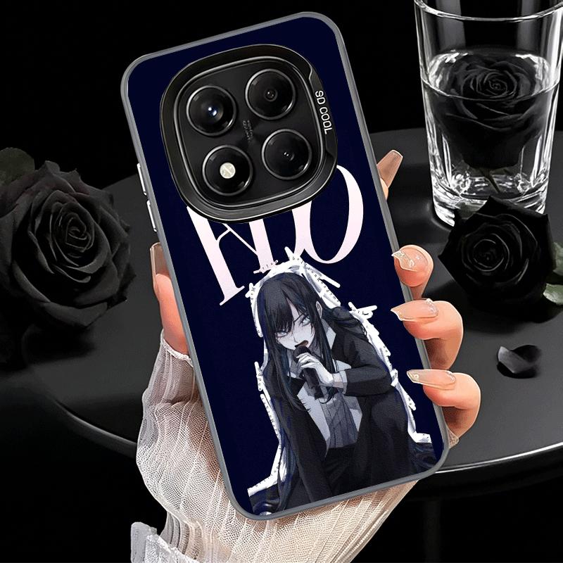 Ado Cartoon K-Kyogen X Uta Weiche Handyhülle für Samsung Galaxy S24 S25 FE S26 Edge S23 Ultra S22 Plus S21 + Stoßfeste Rückseite