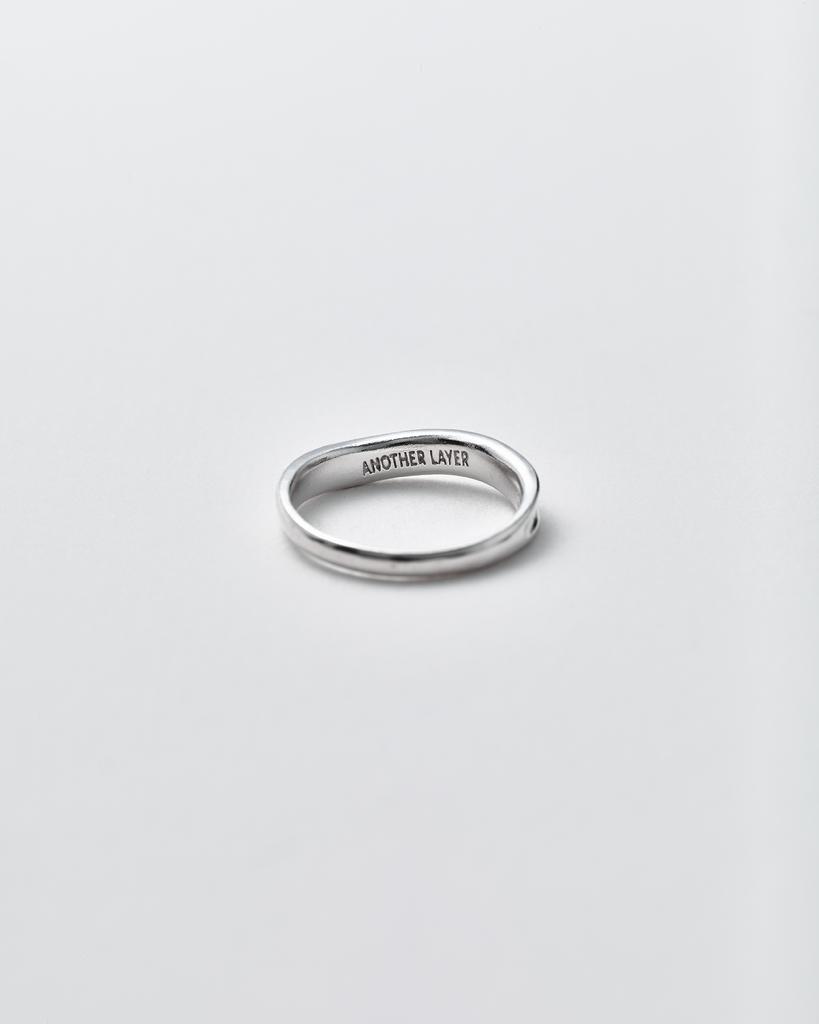 Anotherlayer Thin Wavy Ring (Silver925)