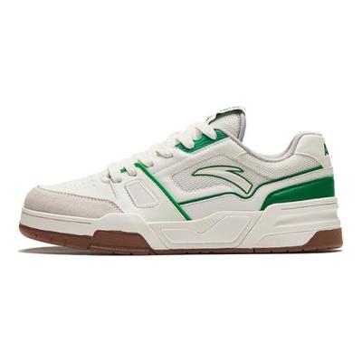Flame 5 Strapazierfähige Low-Top Skateschuhe Herren Skateschuhe Weiß Grün 112428081-2