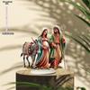 2D Flat, Nativity Scene Mary Acrylic Desktop Decoration, with Base, Suitable for wall decoration, porch, room, villa, accents Home, Hallway, or Workpl