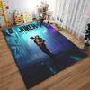 Joker Inspired Rug with Colorful Urban Vibe Suitable for use as an anti-slip game mat for living room and bedroom sofas