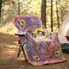 Fluttershy With Rainbow Mane And Macarons Fluttershy Outdoor Blanket Soft Cozy Lightweight Allseason Multiuse Blanket For Picnics Camping Travel Sofa