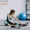 Halka Bantlı Yoga Esnetme Kayışı Ayarlanabilir Ayak Baldır Germe Bandı Erkek Kadın Ev Egzersizi Fizik Tedavi Direnç Bandı