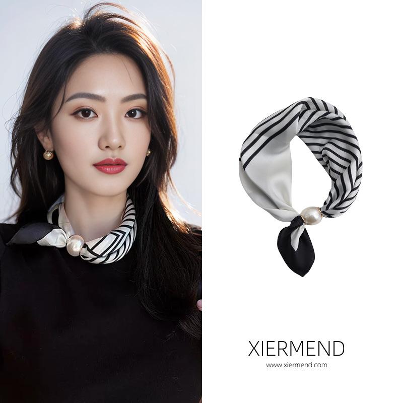 Necklaces Pearls Magnetic Buckles Scarves Short Collarbones Clothing Accessories Neck Protection Scar Covering Women's Scarves
