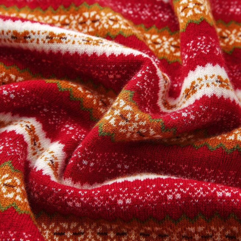 Women's Fair Isle Jacquard Wool Sweater