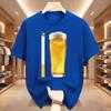 Funny Meme Tshirt Cigarette and Beer Humor Joke Print T Shirt Unisex Fashion Casual Short Sleeve Streetwear WoUnisex Clothes Tops